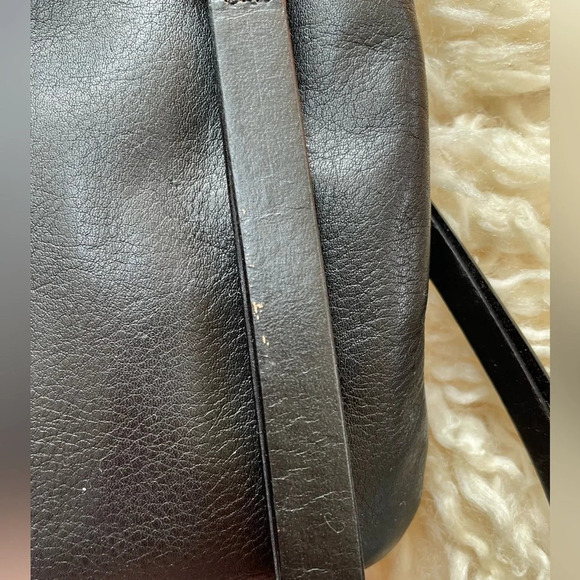 BNWOT Anthropologie Christopher Kon soft leather large clutch with straps - Picture 8 of 11